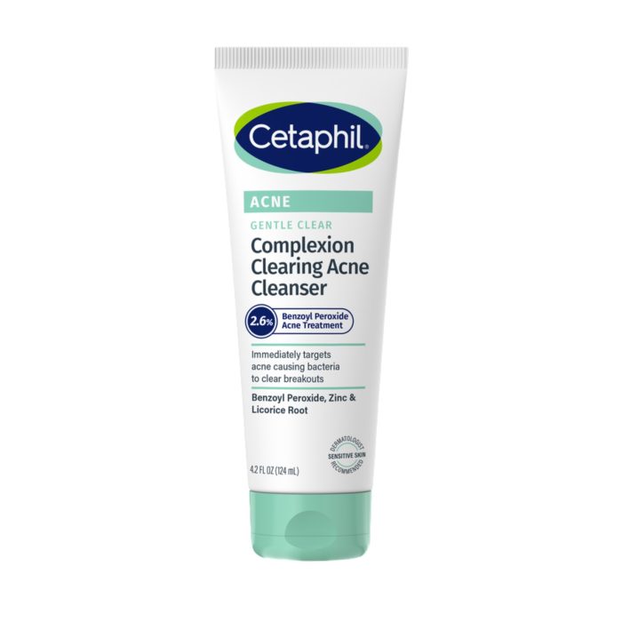 Cetaphil Gentle Clear Complexion Clearing Acne Cleanser 124ml
