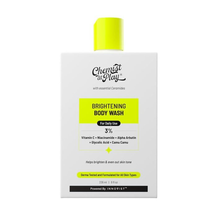 Chemist At Play Brightening Body Wash 236ml