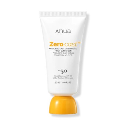 ANUA Zero Cast Moisturizing Finish Sunscreen SPF50+ PA++++ 50ml