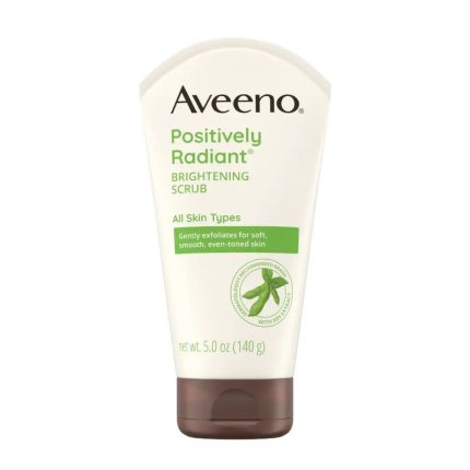 Aveeno POSITIVELY RADIANT Skin Brightening Daily Scrub 140gm