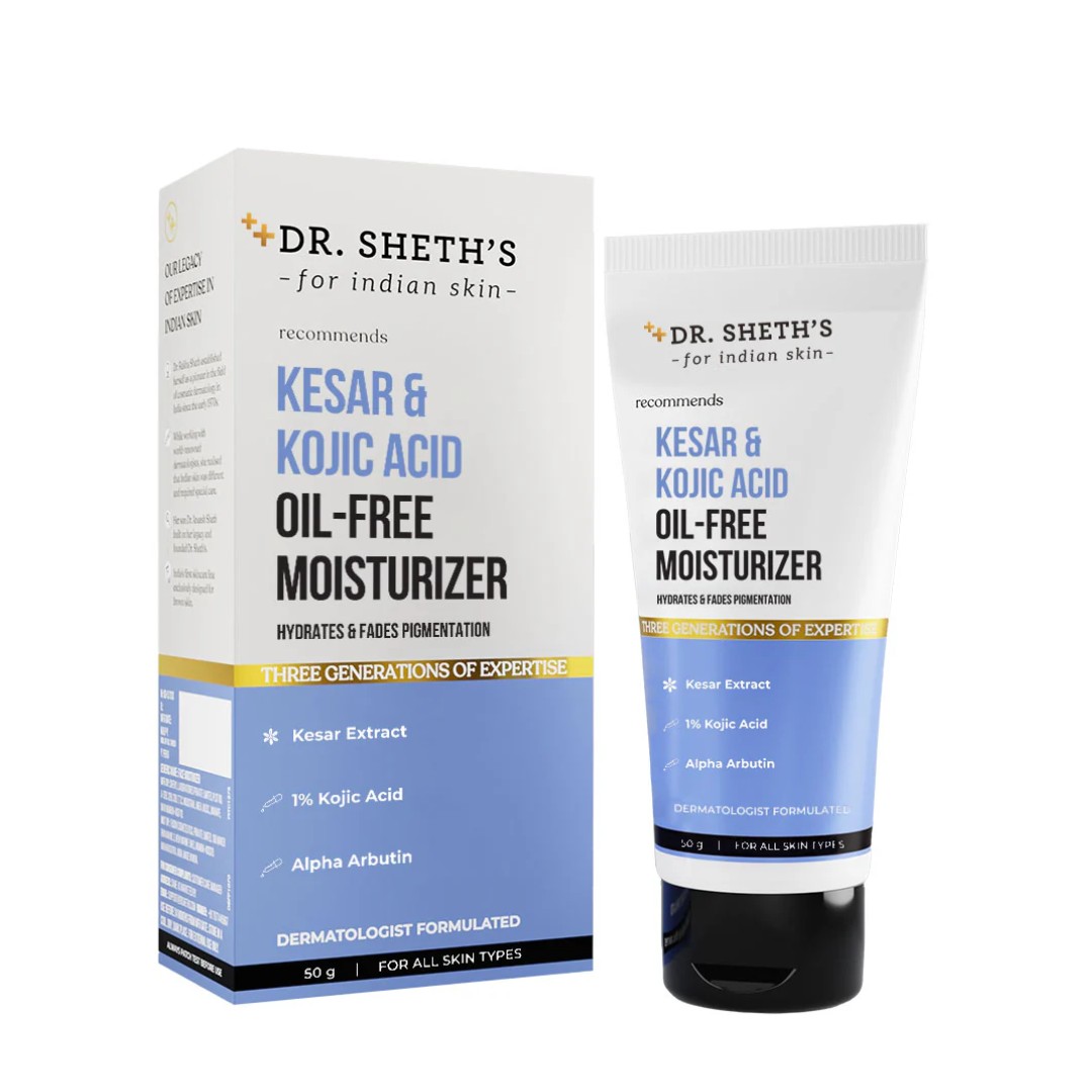 dr-sheths-kesar-and-kojic-acid-oil-free-moisturizer-50gm Dr. Sheth’s Kesar & Kojic Acid Oil Free Moisturizer 50gm