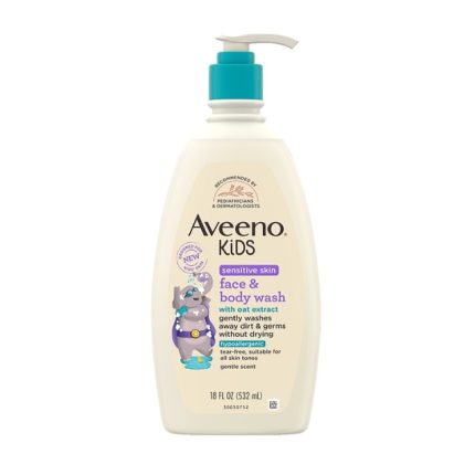 Aveeno Kids Sensitive Skin Face & Body Wash 532ml