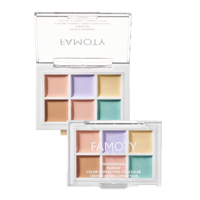 FAMOTY Color Correcting Concealer Palette