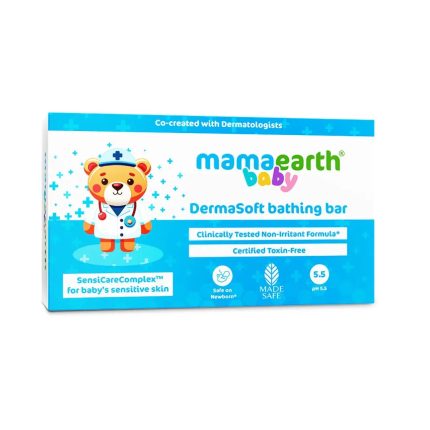 Mamaearth Baby DermaSoft Bathing Bar 75gm
