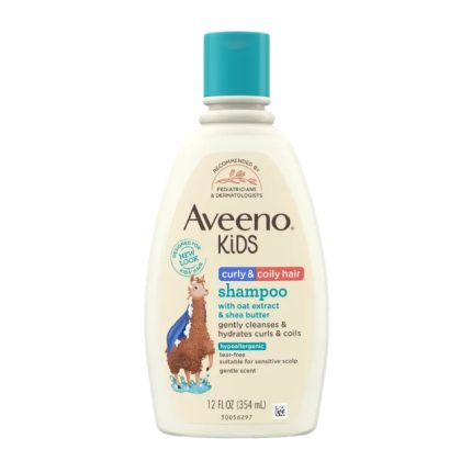 Aveeno Kids Curly & Coily Hair Shampoo 354ml